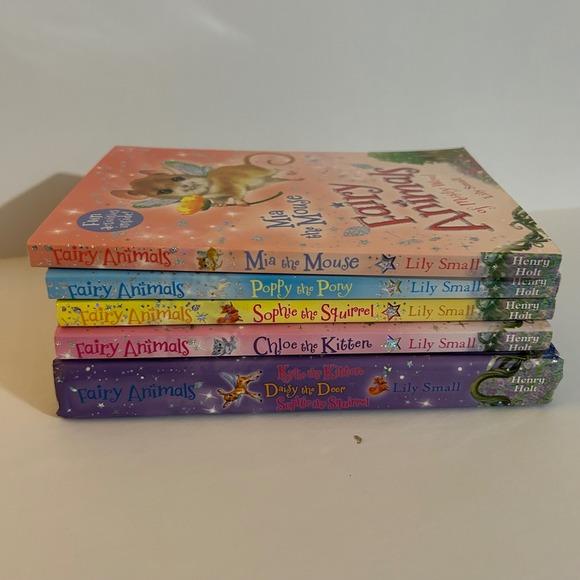 Lot of 5 Fairy Animal Books by Lily Small - Picture 13 of 13
